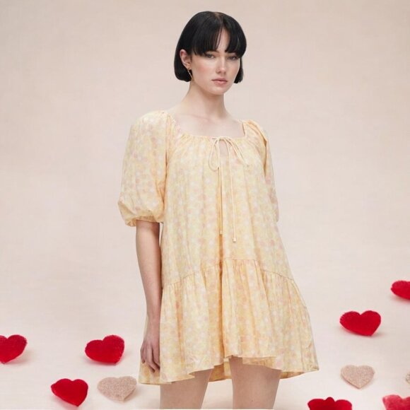 NWT MON RENN Fling Mini Dress - Picture 3 of 6